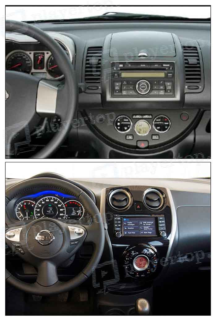 montage autoradio nissan note